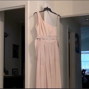 Vera Wang Champagne bridesmaids dress